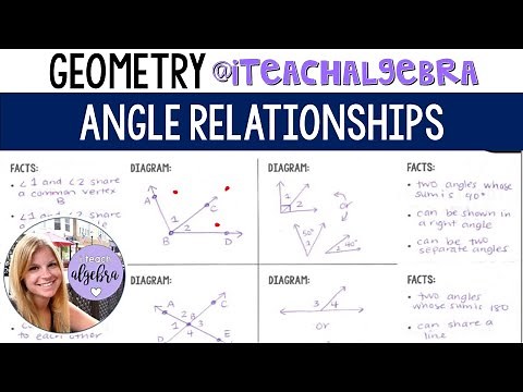 Geometry - Angle Relationships