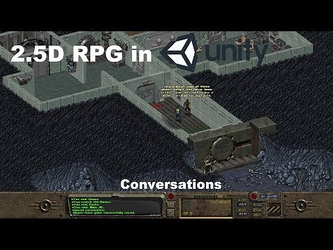 Lets Make a 2.5D RPG in Unity - Conversations