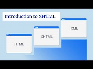Introduction to XHTML