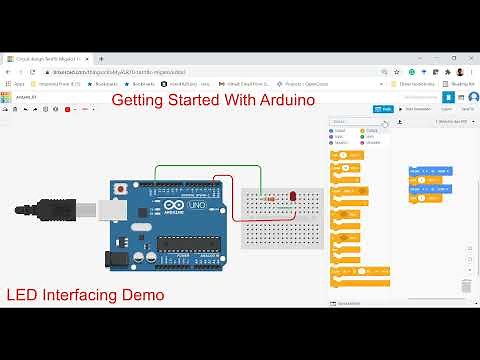 Simulation of Arduino on TinkerCAD | Uno Virtual Lab | LED & ADC Interfacing!