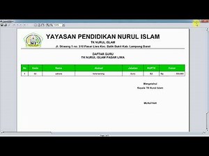 Jasper Report / Ireport With Parameter Source Code - Java Netbeans Tutorial