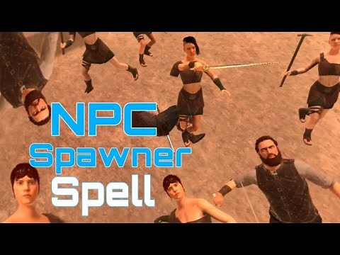 NPC Spawner Spell For Blade And Sorcery Nomad!!!