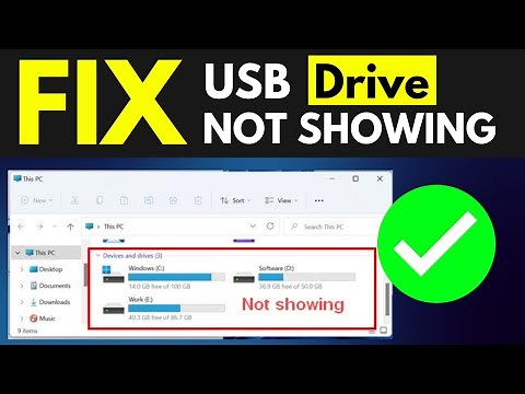 USB Drive Not Showing Up or Not Recognized in Windows 10 | How To Solve usb device not recognized