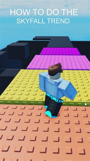 how to do the skyfall trend i've done twice now tutorial #roblox #skyfalltrend