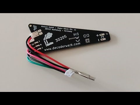 Decoderwerk Weichendecoder 30205: Einbau, Test & Programmierung für C-Gleis Weichen