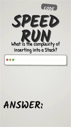 Stack Push Time Complexity