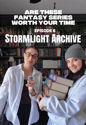 Helping you decide if these long fantasy book series are worth your time! The Stormlight Archive by Brandon Sanderson boasts some of the LONGEST volumes in a book series, so in this episode we’re going to do our best to tell you what this series is about and why people love it! Let us know if we convinced you to try it! The Stormlight Archive by Brandon Sanderson LENGTH Pages: 6,192 Time: 269 hours RATING Goodreads Avg: 4.6 Kristen’s Rating: TBD Maddie’s Rating: 4.75 SYNOPSIS The Stormlight Arch