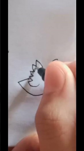 how to draw a 🦆 duck vary easy and simple way...