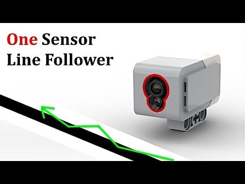 Simple Line Following Program With One Sensor