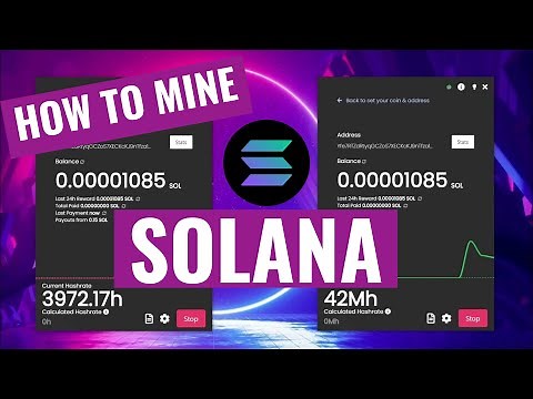 Mining SOLANA (SOL) on ANY GPU & CPU | Very Easy Tutorial for Beginners | unMineable | Windows| 2022