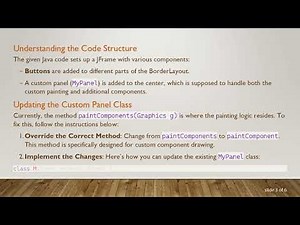 How to Combine PaintComponent with Other Swing Components in Java