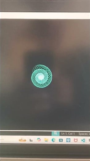 flower design by python coding #coding #python