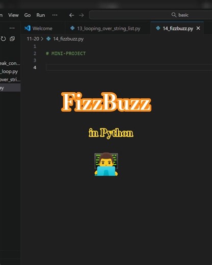 Fizzbuzz Game - Python Interview