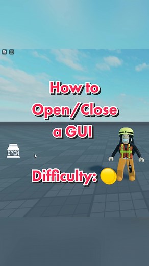 Roblox Studio GUI Tutorial: How to Open/Close GUI