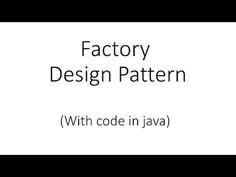 Factory Design Pattern in Java