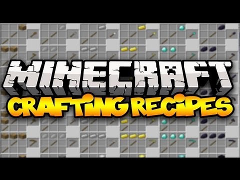 Minecraft: CRAFTING RECIPES! (CraftGuide) | Mod Showcase