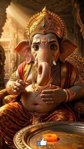 Ganesh Ji Eats Unlimited Jalebi 😲 Funny Devotional Story #shorts #telugushorts