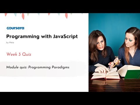 Module quiz: Programming Paradigms Quiz Answers