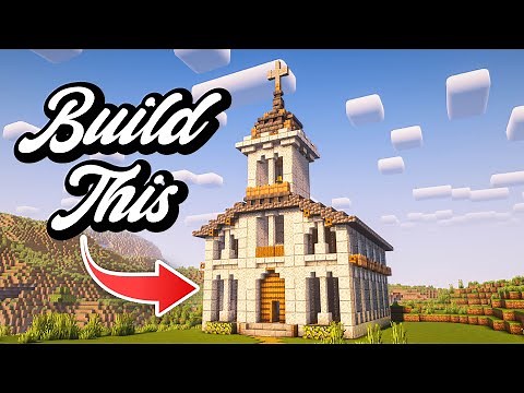 How to Build a Church | Minecraft Tutorial (EASY)