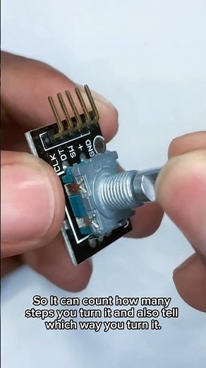Rotary encoder module #arduino #diy #electronics