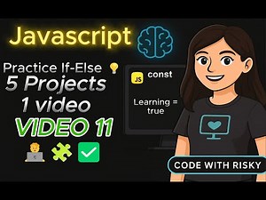 5 JavaScript Mini Projects for Beginners to Advanced | Practice if-else with Real Examples