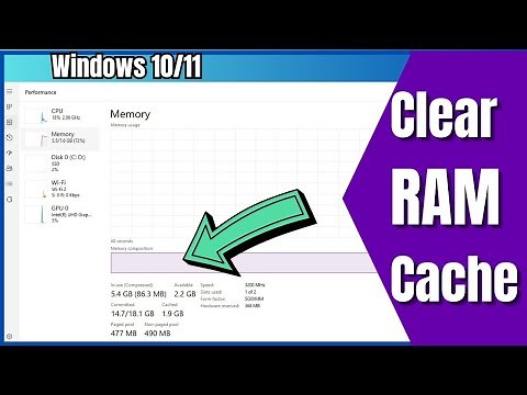 How to Clear RAM Cache in Windows 10/11 (2023) | 🚀 Make Computer Faster