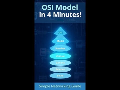 OSI Model Explained in 4 Minutes 🔥
