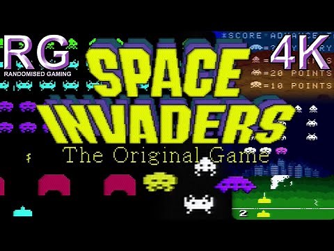 Space Invaders: The Original Game - Super Nintendo - Intro & longplay all 4 arcade revisions [4K60]