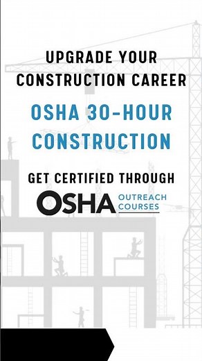 OSHA 30-Hour Construction Training | OSHA Outreach Courses #construction