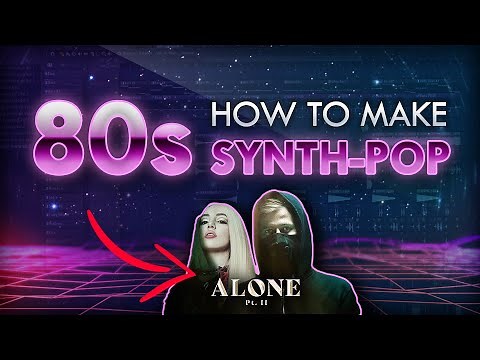 How to make 80'S SYNTHWAVE POP - FL Studio