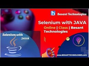 Selenium with Java Introduction | Beginners Tutorial | Besant Technologies
