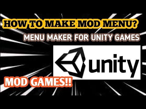 HOW TO MAKE MOD MENU (MENU MAKER FOR UNITY GAMES)