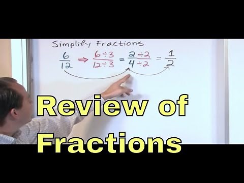 02 - Review of Fractions in Algebra