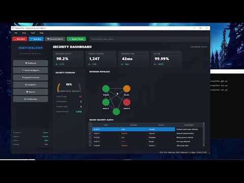 python cybersecurity network monitoring dashboard