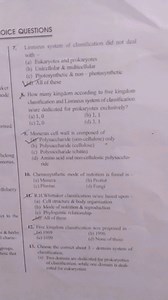 Linnaeus system of classification did not deal with -   (a) Eu... | Filo