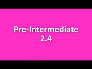 New English File Pre-Intermediate listening 2.4