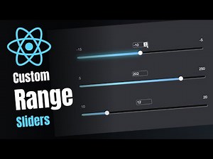Create an Advanced Range Slider with React.JS | Quick Tutorial