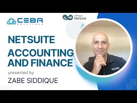 NetSuite - Accounting and Finance | Optimizing Accounting and Finance: A Comprehensive Demo