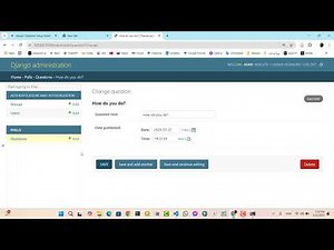 Exploring the Django Admin Interface – Step-by-Step Guide
