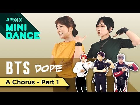 BTS "DOPE" 쩔어 [A Chorus - 1] Dance Tutorial (Mirrored)