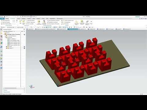 Siemens NX Pattern Component Tutorial