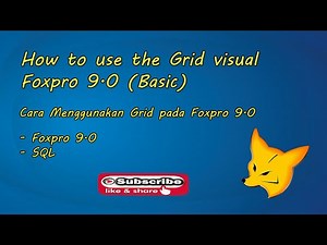 How to use the Grid visual Foxpro 9.0. (Basic)