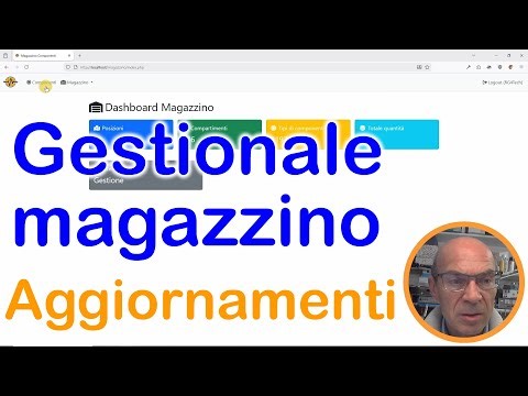 💻 Gestione Magazzino Componenti Elettronici in PHP con XAMPP | AGGIORNAMENTI