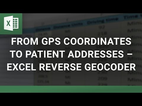 From GPS Coordinates to Patient Addresses – Excel Reverse Geocoder for Healthcare Teams