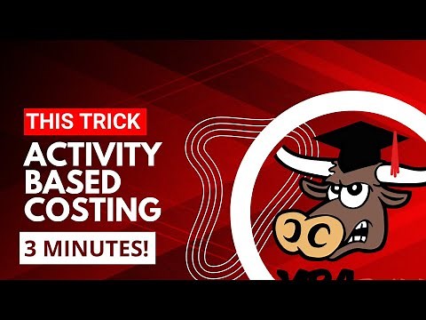 🔴 Activity Based Costing Managerial Accounting Example (ABC Super Simplified)