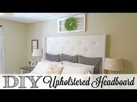 DIY Upholstered Headboard