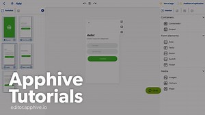 With this Apphive tutorial we teach you how to create an amazing registration form for your mobile application. Learn how to create and customize a text area in editor.apphive.io | Apphive