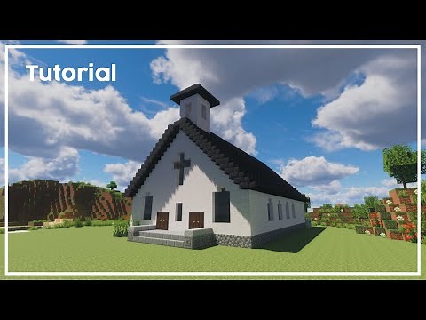 How to build a church [Minecraft Tutorial]