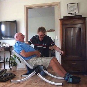 This chair can lift up people who have fallen over. | Inventions Insider