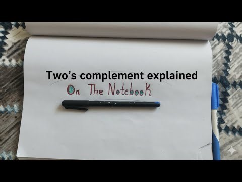 best explanation of two's complement representation and Overflow